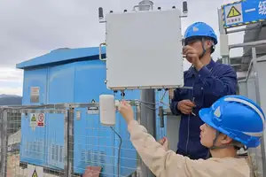 某蓄能水库室外场景信号覆盖